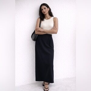 Vintage Jones Navy New York Suit Skirt |Size 4| Classic Tailored Workwear